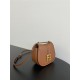 Fendi C’mon Mini leather bag Brown High