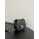 Fendi C’mon Mini leather bag Black High