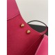 Fendi C’mon Medium leather and full-grain leather bag Pink High