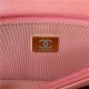 Chanel Wallet on Chain AP3504 Lambskin, Imitation Pearls, Enamel & Gold-Tone Metal Pink A