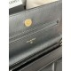 Classic Wallet on Chain AP0250 Lambskin Black Gold Metal B