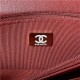 Chanel Wallet on Chain AP3504 Lambskin, Imitation Pearls, Enamel & Gold-Tone Metal Burgundy A