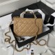 Chanel Wallet on Chain AP3504 Lambskin, Imitation Pearls, Strass & Gold-Tone Metal Beige A