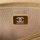 Chanel Wallet on Chain AP3504 Lambskin, Imitation Pearls, Strass & Gold-Tone Metal Beige A