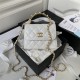 Chanel CLUTCH WITH CHAIN AP3513 Lambskin, Imitation Pearls, Strass & Gold-Tone Metal White High