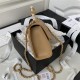 Chanel CLUTCH WITH CHAIN AP3513 Lambskin, Imitation Pearls, Strass & Gold-Tone Metal Beige High