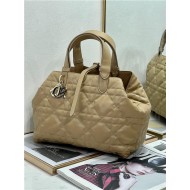 MEDIUM DIOR TOUJOURS BAG Macrocannage Calfskin Tan High