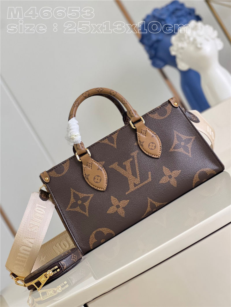 Louis Vuitton ONTHEGO East West Giant Monogram and Monogram Reverse M46653 High