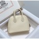 Hermes Bolide Mini Bag Evercolor calfskin WAX Craie Silver-Metal High