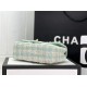 Chanel Mini Classic Flap Bag Tweed Green High