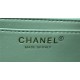 Chanel Mini Classic Flap Bag Tweed Green High