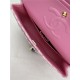 Chanel Medium Classic Flap Bag Tweed Pink-3 High