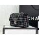 Chanel Mini Classic Flap Bag Tweed Black High