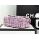 Chanel Mini Classic Flap Bag Tweed Pink/Blue High