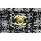 Chanel Mini Classic Flap Bag Tweed Black/Lace High