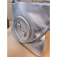 Gucci BLONDIE SMALL TOTE BAG Leather 751518 Silver High