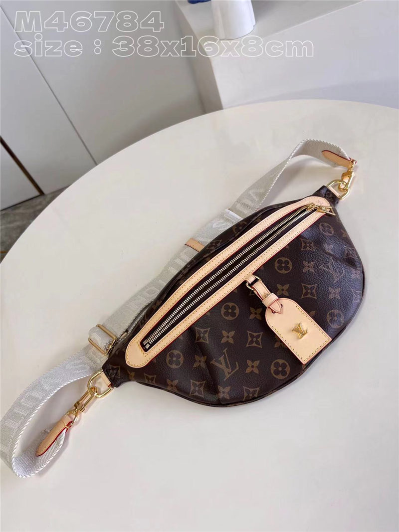 Louis Vuitton High Rise Bumbag Monogram coated canvas M46784 High