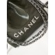 Chanel 22 MINI HANDBAG Shiny Calfskin Olive & Silver-Tone Metal AS3980 High