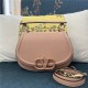 Valentino GARAVANI VSLING SHOULDER BAG IN GRAINY CALFSKIN ROSE CANNELLE High