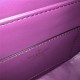 Valentino GARAVANI VSLING SHOULDER BAG IN GRAINY CALFSKIN Purple High