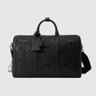 Gucci JUMBO GG SMALL DUFFLE BAG 725282 Black High