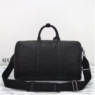 Gucci JUMBO GG SMALL DUFFLE BAG 725282 Black High