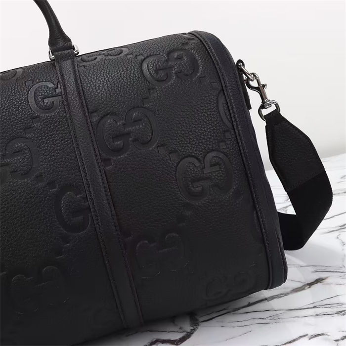 Gucci JUMBO GG SMALL DUFFLE BAG 725282 Black High