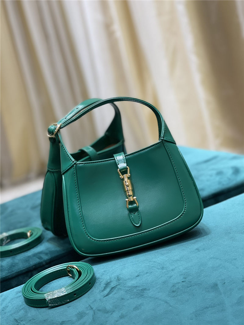 Jackie 1961 mini shoulder bag 637091 leather green High