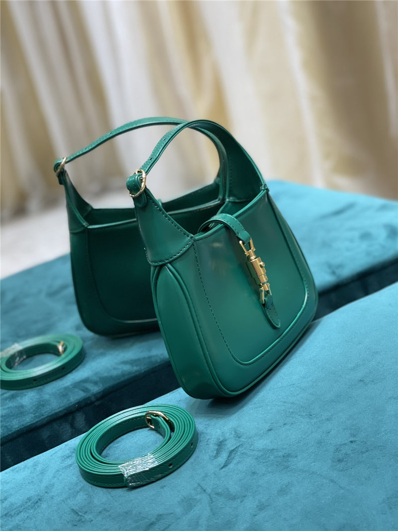 Jackie 1961 mini shoulder bag 637091 leather green High