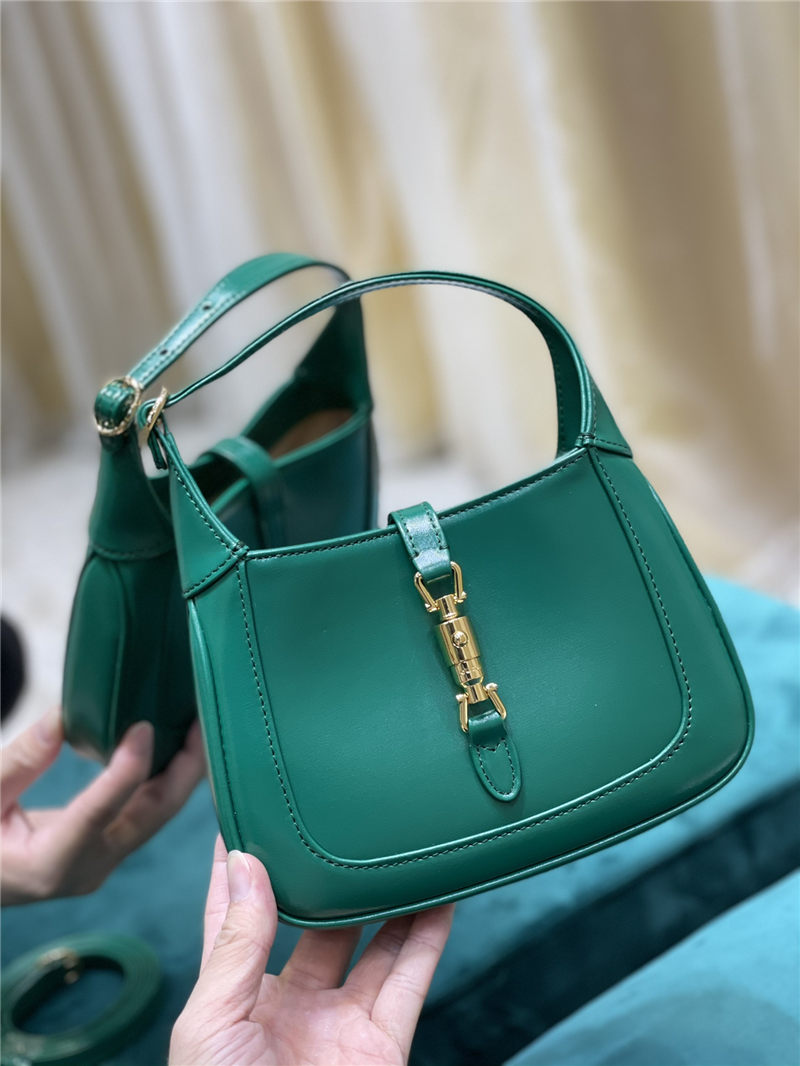 Jackie 1961 mini shoulder bag 637091 leather green High