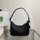 Prada Re-Edition Saffiano leather mini bag 1BC204 Black High