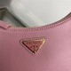 Prada Re-Edition Saffiano leather mini bag 1BC204 Pink High