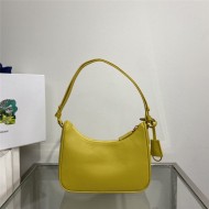 Prada Re-Edition Saffiano leather mini bag 1BC204 Yellow High