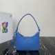 Prada Re-Edition Saffiano leather mini bag 1BC204 Blue High