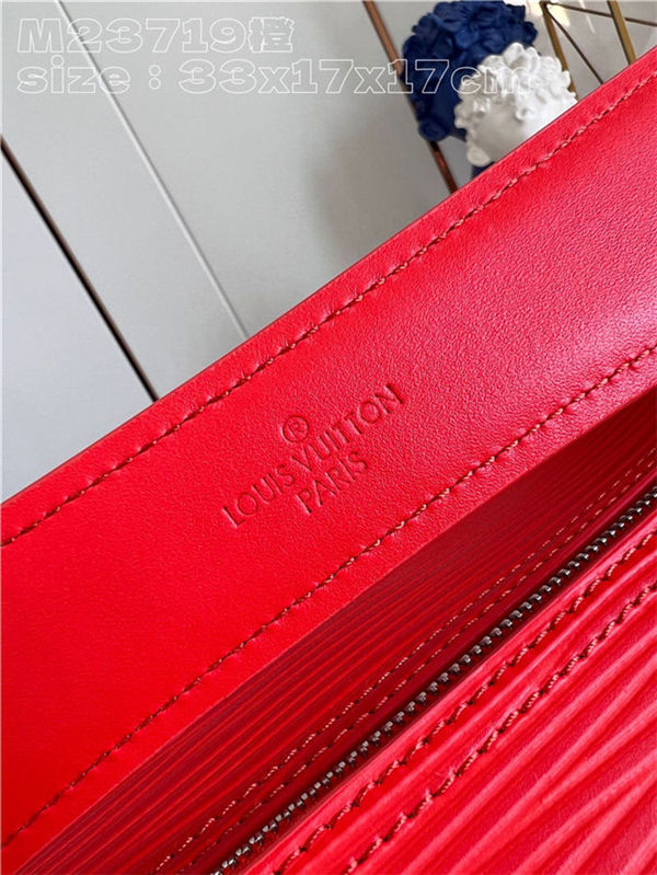 Louis Vuitton Soft Polochon MM Epi XL grained leather M23719 Vermillion Red High