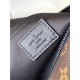 Louis Vuitton Soft Polochon MM Monogram Macassar M46691 High