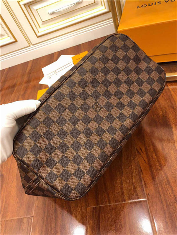 Louis Vuitton Neverfull MM Bag Damier Ebene N41358 Top