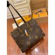 Louis Vuitton ONTHEGO GM Monogram M45320 Black Strap Top