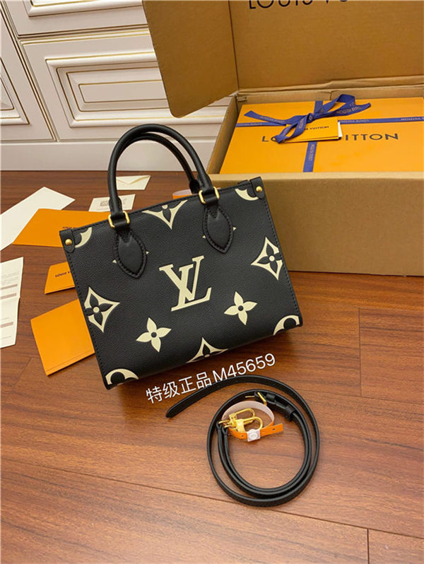 Louis Vuitton ONTHEGO PM Monogram Empreinte M45659 Top