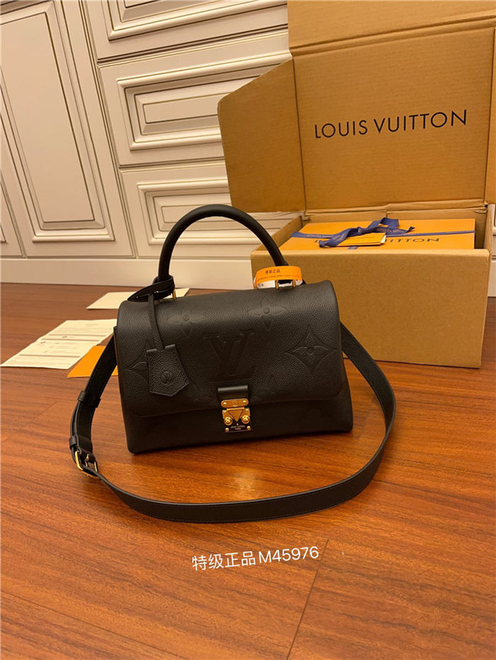 Louis Vuitton MADELEINE MM Embossed, grained cowhide leather M45976 Top