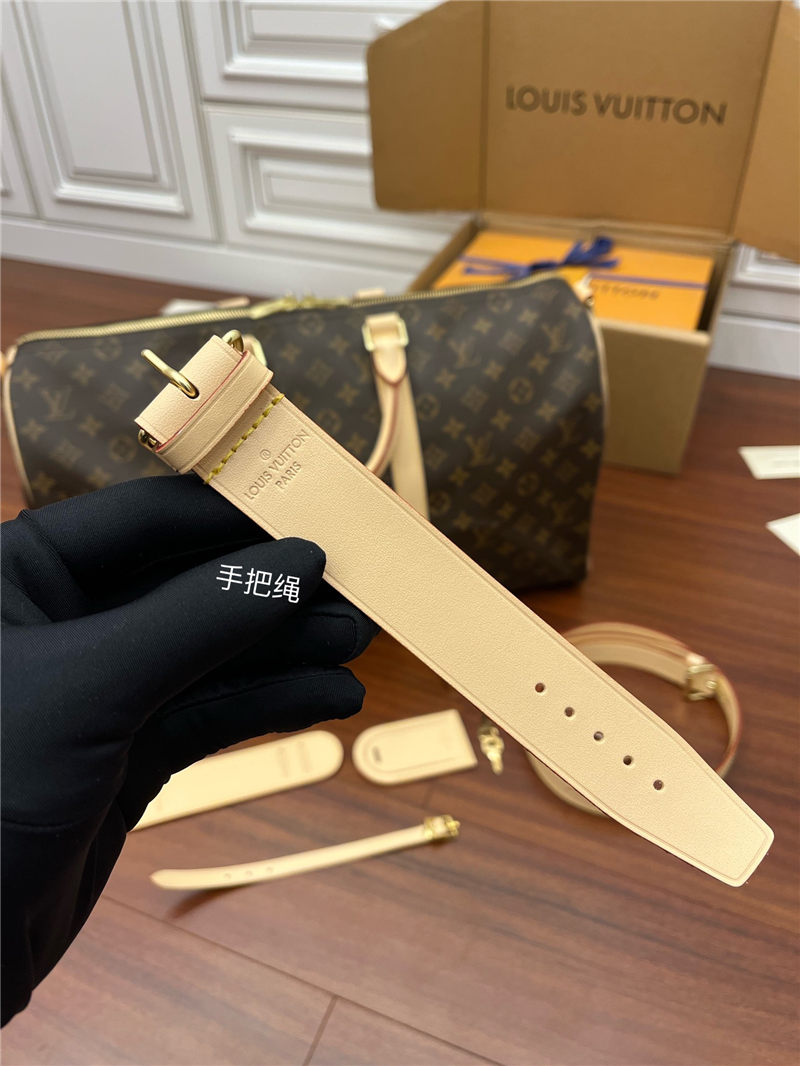 Louis Vuitton Keepall Bandoulière 45 Monogram Eclipse M40569 Top