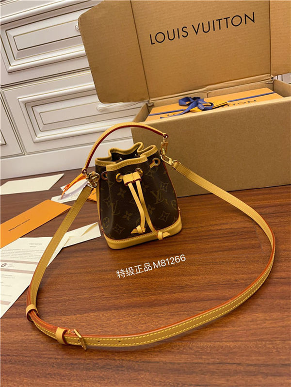 Louis Vuitton Nano Noe Bag Monogram M81266 Top