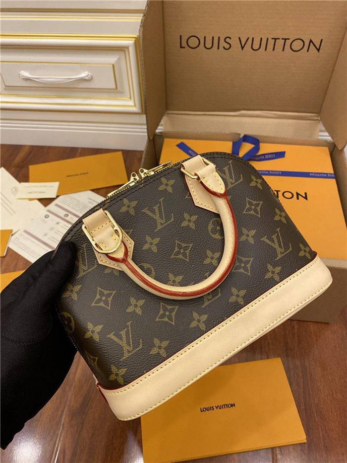 Louis Vuitton Alma BB Bag Monogram Canvas M53152 Top