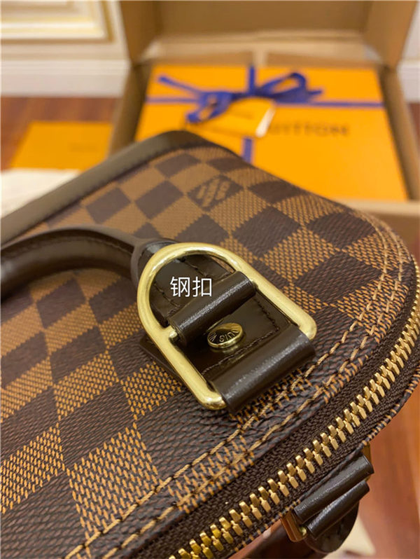 Louis Vuitton Alma BB Bag Monogram Ebene N41221 Top