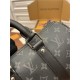 Louis Vuitton Keepall Bandoulière 25 Monogram Eclipse Reverse coated canvas M46271 Top