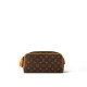 Louis Vuitton DOPP KIT TOILET POUCH Monogram Macassar coated canvas M46696 Top