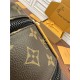 Louis Vuitton DOPP KIT TOILET POUCH Monogram Macassar coated canvas M46696 Top