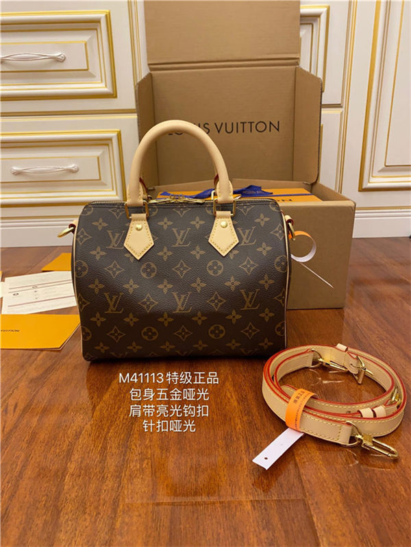 Louis Vuitton Speedy Bandoulière 25 Monogram coated canvas M41113 Top