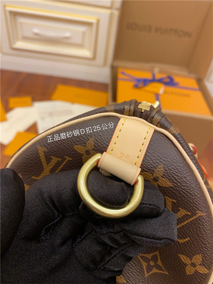 Louis Vuitton Speedy Bandoulière 25 Monogram coated canvas M41113 Top