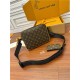 Louis Vuitton Trio Messenger Monogram Macassar coated canvas M46694 Top